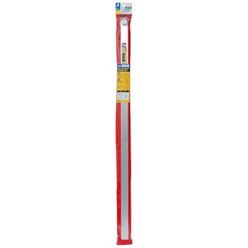 Shinwa Measuring Instruments Aluminum Free Metal 900mm with Bracing 62542