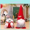 Festive Christmas Decoration Red Rudolph Gnome With Pointy Hat And Pockets For Holiday Cheer