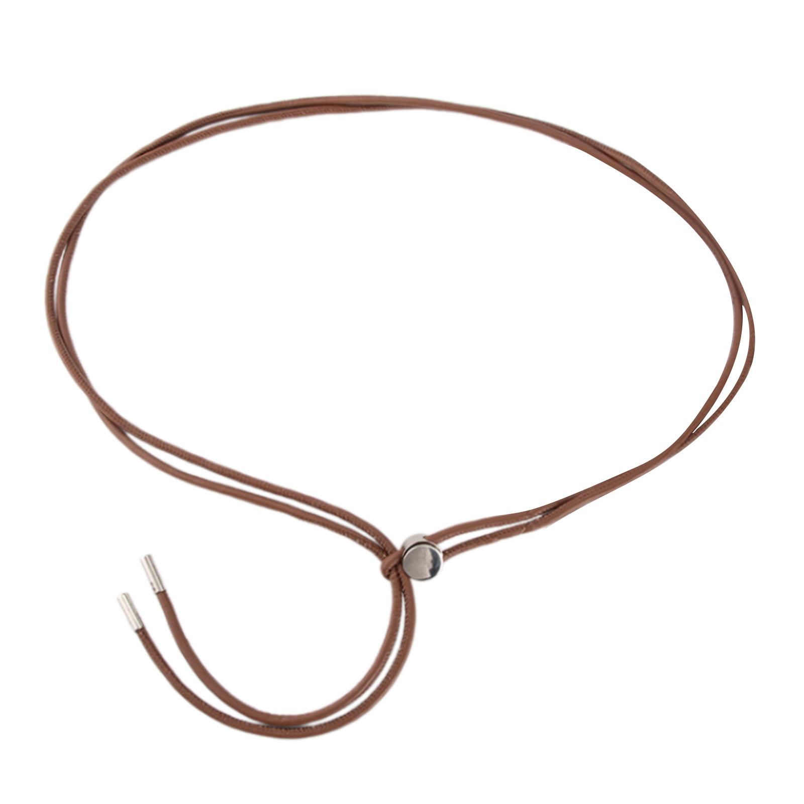 

Simple Belt Waistband Tie Belt Unique Silver Buckle Solid Color PU Belt Waistband Tie Belt for Dress різнокольоровий