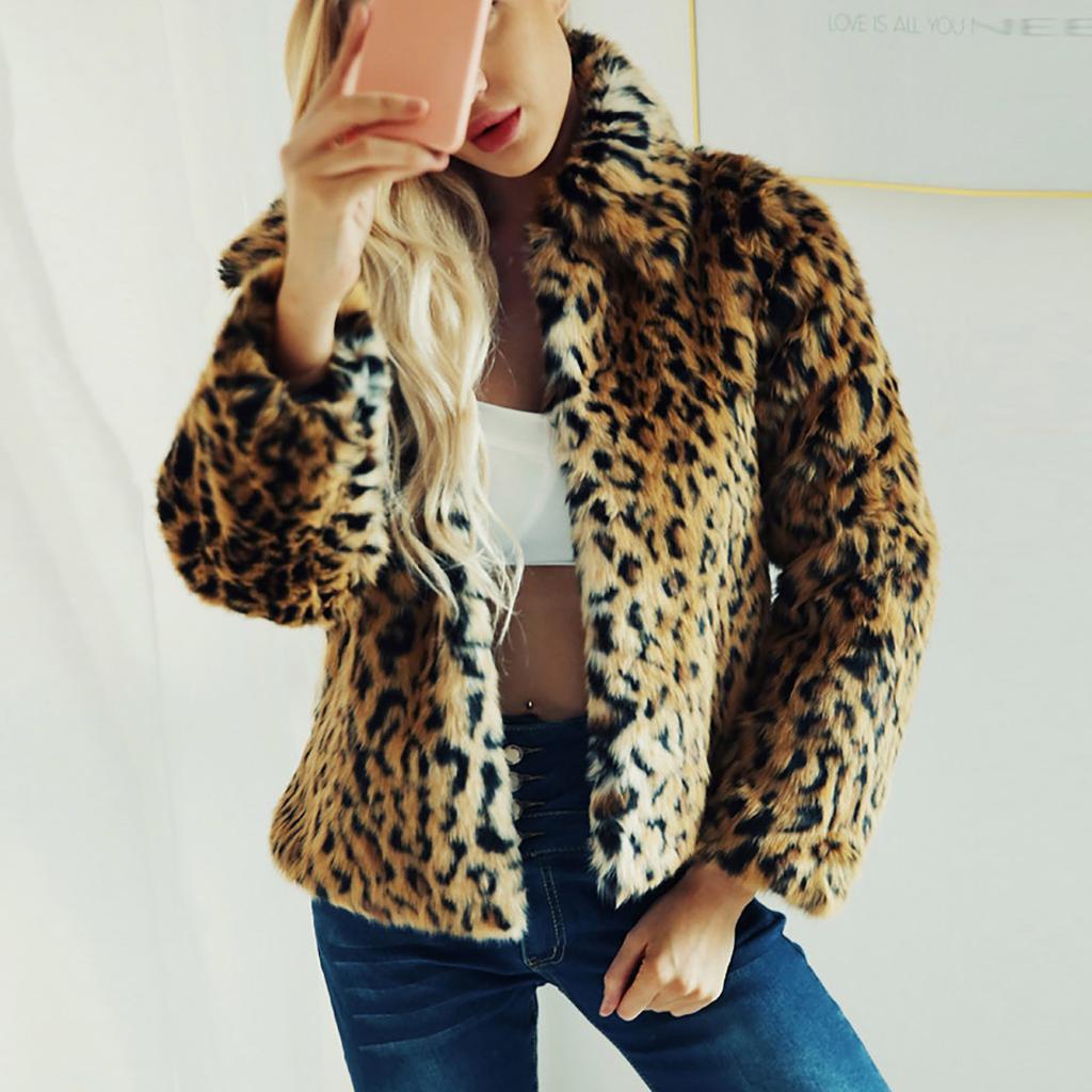 short leopard print jacket