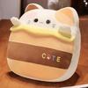 Cute Cat Three-In-One Throw Pillow Blanket Office Lunch Break Pillow Hand Warmer Air Conditioner Blanket Foldable Small Blanket