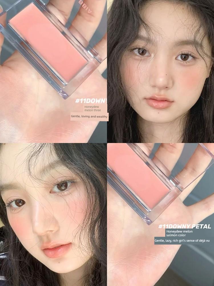 Little Monkey Recommends! Korean Bbia Blush Cream 01 Single Color Blush Cream 06 Fig 04 Expanding Color Shrinking Color