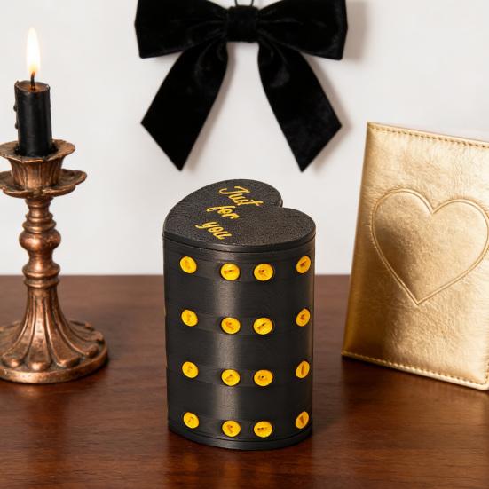 Nervige Geschenkbox mit Schrauben 3D-gedruckte herzförmige Geschenkbox Urkomischer Geld-Karten-Behälter Streich-Gag-Geschenk für Valentinstag Geburtstage