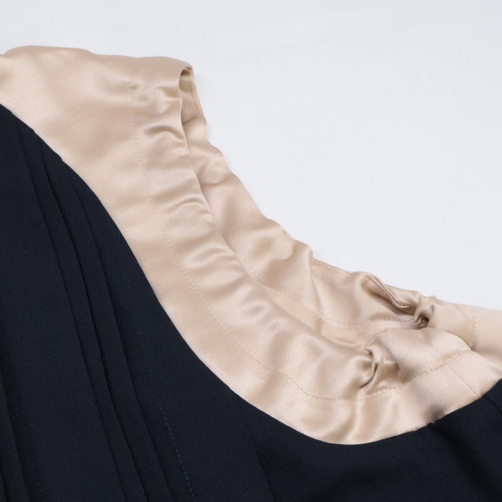 sacai 22-06039 22Stainless Steel Black Suiting Mix Shirt Sleeveless Shirt Blouse tops 1 blackUsed