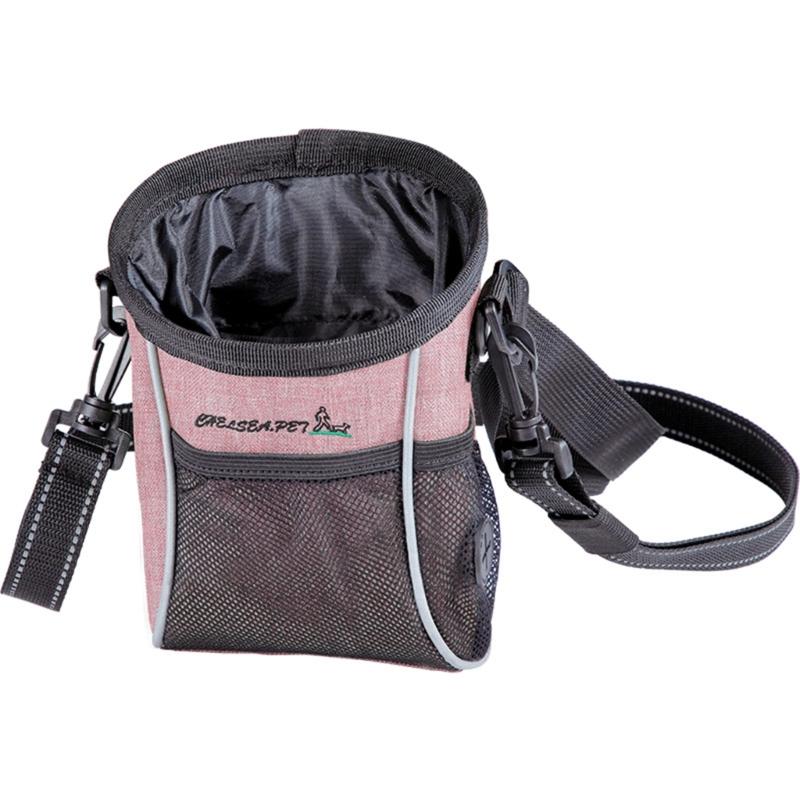 

Dogs Treat Pouches for Walking with PoopBagHolder Dog Training Waist Bag Pet Treat Waist Bag Outdoor Pet Supplies светло-розовый