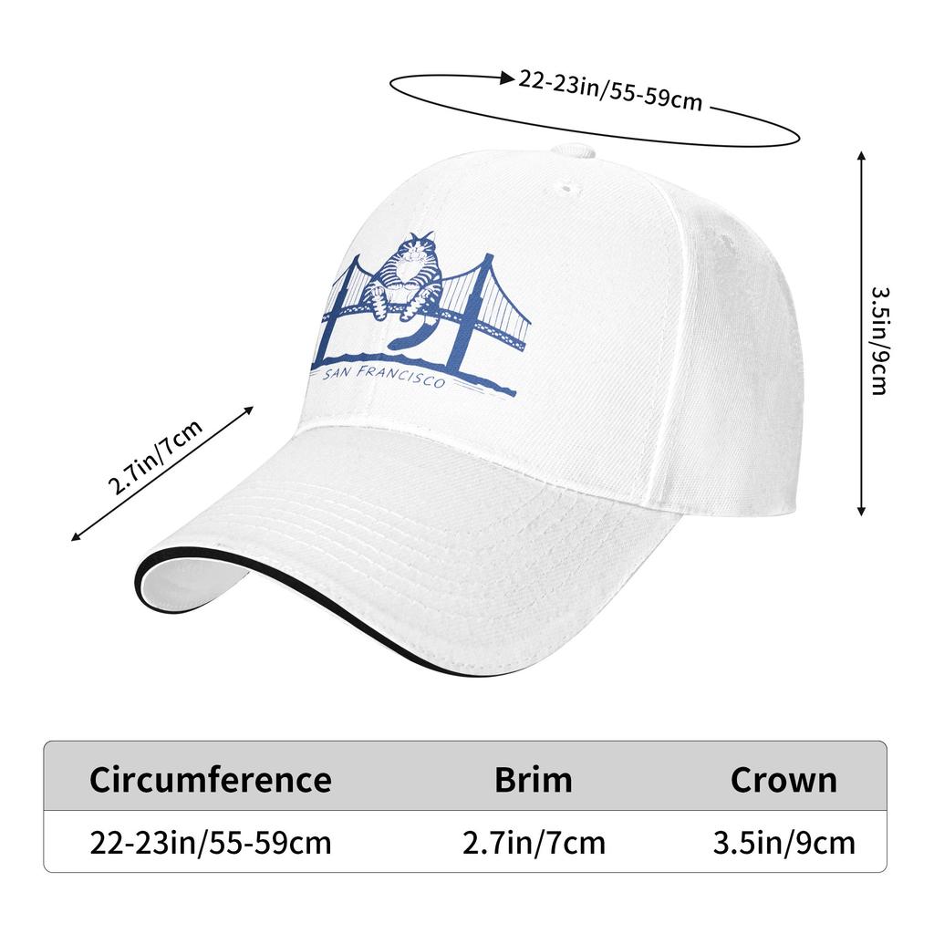 Project Hail Mary B Kliban Cat San Francisco Golden Gate Baseball Cap Unisex Trucker Hat Summer Fashion Hunting Baseball Caps