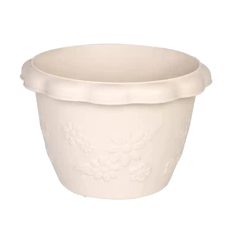 IRIS Resin Flower Pot for Balcony & Garden