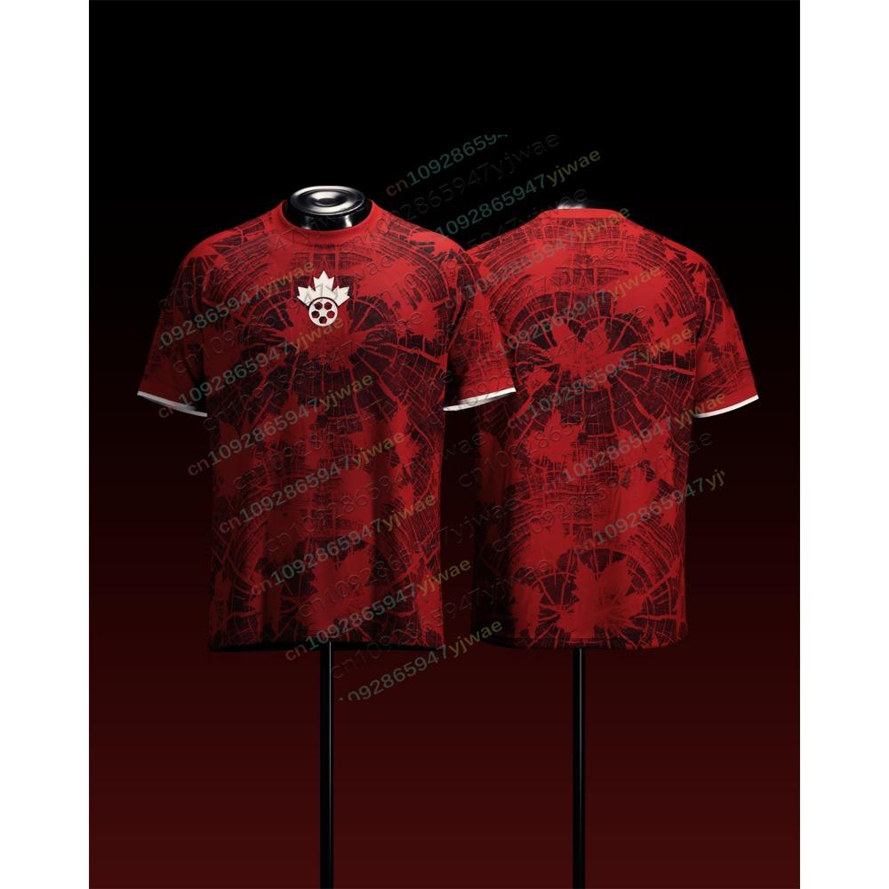 USA Mexico Canada Football Jersey Loose Quick Drying Sportswear Short Sleeved Outdoor Training Fitness Top Summer Men'S T-Shirt