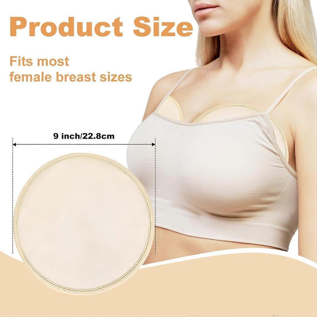 2025 Latest Model  Castor Oil Pack for Breast, 4 PCS Reusable Organic Castor Oil