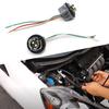 2Pcs Universal Pigtail Wire Female Socket 1157 U Two Harness Stop Brake Repair Plug Easy installation Car Light Accessories