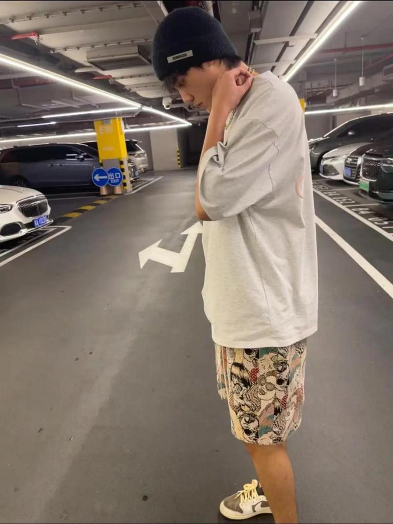 Summer Sports Print Breathable Casual Shorts