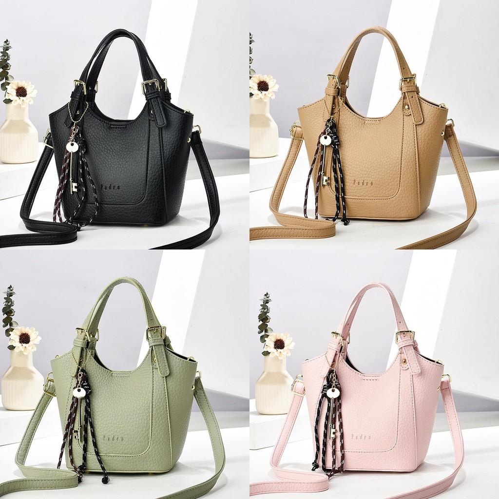 Trendy Bucket Style Womens Handbag With Soft Pu Material And Multiple Color Options
