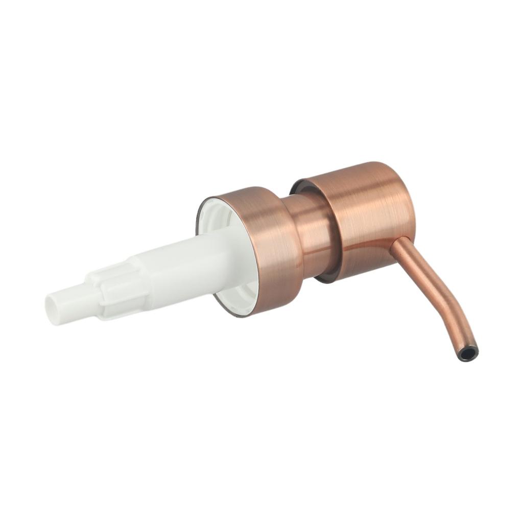 2pc Soap Pump Liquid Lotion Dispenser Replacement with Retro Metal Design