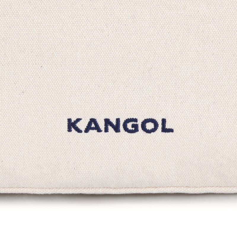 KANGOL Bio Canvas Soft Cross Bag 3396 Ivory