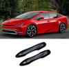 2 Black ABS Exterior Door Handle Covers for Feng Car