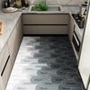 Kitchen Carpet Oil-proof Non-slip Waterproof Rug Pvc Leather Floor Mat Home Decor Large Area Rugs Alfombra De Cocina