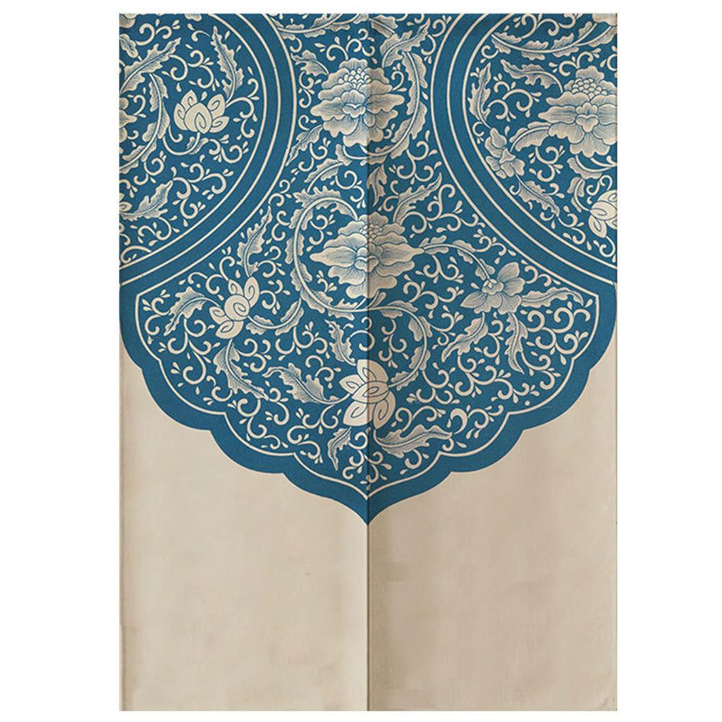 Cotton Linen Decorative Curtain Door Tapestry Panel for Doorways Enhancing Privacy in Living Room or Office 31.5x59inch