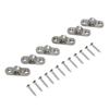 Camping Gear Essential Set of 6 Stainless Steel Wall Eyelets Available