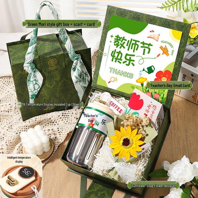 Teacher s Day Smart Thermos Gift Set