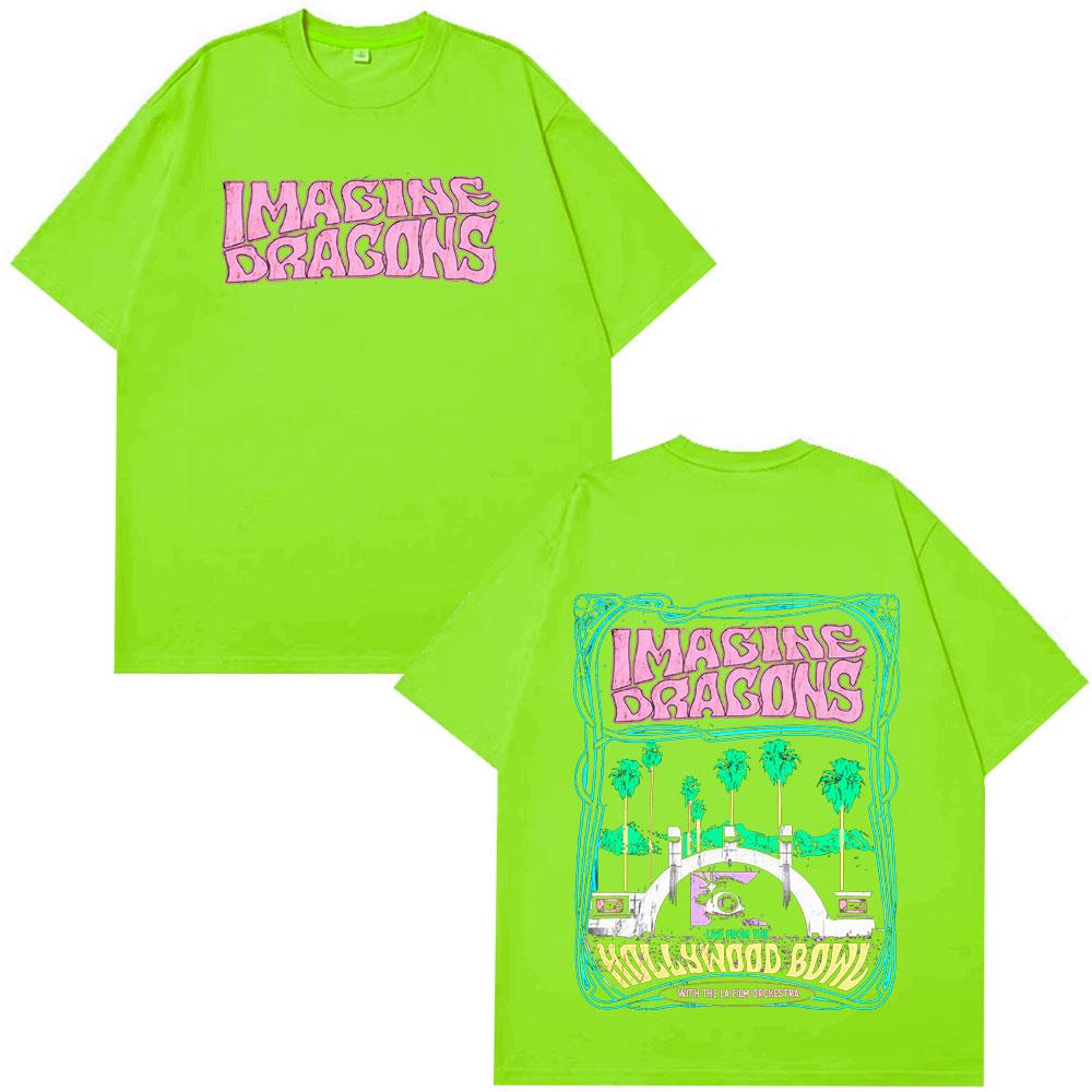 

Imagine Dragons Loom World Tour 2025 Merch Tshirt Man Woman Fashion Retro Tshirt Summer Loose Casual Aesthetic Trendy T Shirt 4XL