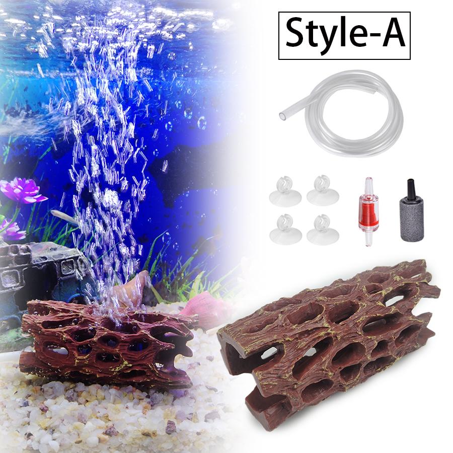 

Аквариум Декоративная Рыба Креветка Укрытие Дом Форма Ствола Смола Пещера для Пряток Креветок Имитация Укрытия для Креветок Аксессуары для Аквариумных Аэраторов Style-A