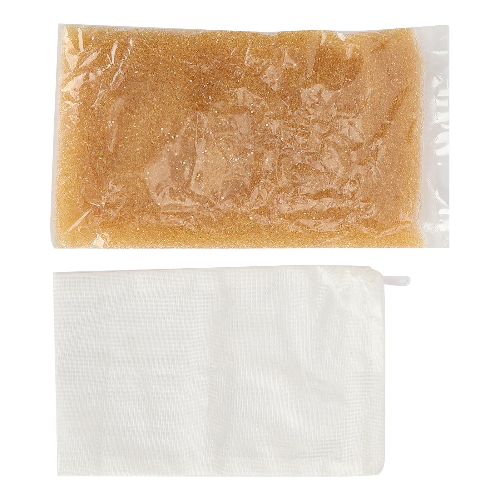 

500ML Soft Water Resin Aquarium Water Softener Pillow Ion Exchange Filter GH Reducer белый