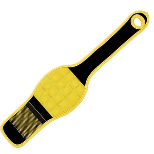 AMBER RAY Magnetic Wristband for Work, Prevents Loss of Parts, Improves Work Efficiency, DIY, Carpentry, Electrician, and More (Yellow)