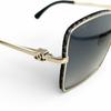 Great CHANEL sunglasses Current model: COCO Mark Square Shape black denim 4288-Q Used