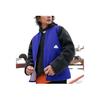 adidas New Puff Vest With Solid Color Logo Zipper Men Outerwear Blue HN1931