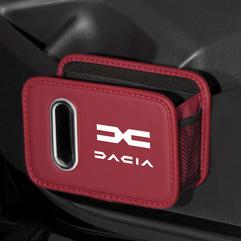 BGS1 Car Organizer Door Side Storage Box Multifunctional Tissue Holder For Dacia Bigster Spring Duster Sandero Jogger Dokker Keychain
