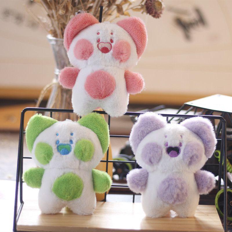 Adorable 4.7in Dudu Cat Plush Toy Keychain Decoration