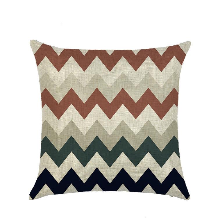Geometric Pillow Cover, Abstract Line, Home Living Room, Sofa Cushion Cover, Bedroom Bedside Pillow Cover