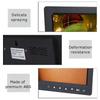 15  HD Screen Touch Button Digital Photo Frame Alarm Clock MP3Celsius4 Movie Player   Black