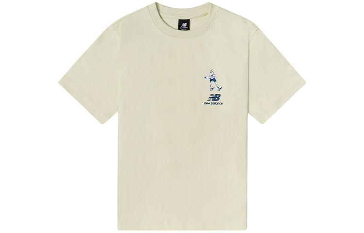 New Balance ANB SS22 Drop Shoulder Sleeve T Shirt Women s Beige AWT22302-CIW XS