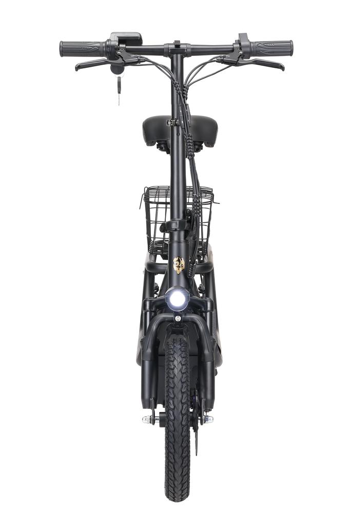 SK14 Faltbarer E-Scooter für Erwachsene – 250W Motor, 14" Reifen, Akku mit großer Reichweite, Doppelte Bremsen & Korb