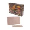 Archaeological Kit - PUCKATOR - Dinosaur - 18 Cm - Plaster, Sand, Resin - To Assemble Yourself