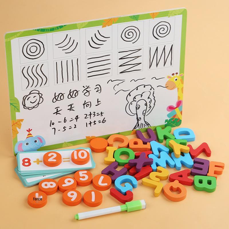 Multifunktionale Buchstaben-Zuordnungs-Puzzleblöcke für die Früherziehung