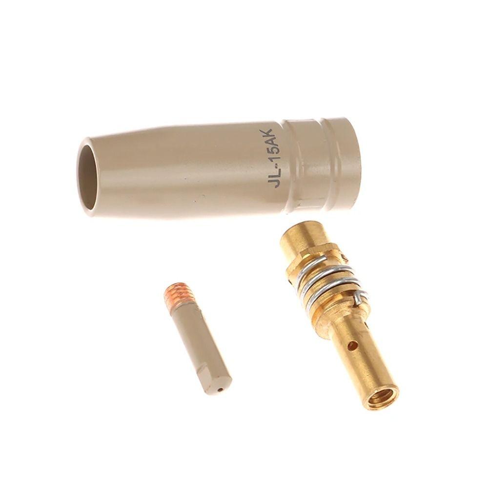 3Pcs/Set 0.8/1.0/1.2mm 15AK Welding Torch Nozzle  for 15AK MIG MAG Welding Torch