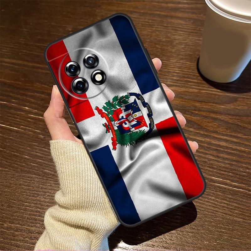 Dominican Republic Flag For OnePlus 15R 13 12 11 9 Pro 12R 13R 10T 13T Case For OnePlus Nord 5 CE 2 3 4 Lite N20 N30