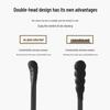 Black Double-Ended Cotton Swabs for Ear and Blackhead Cleaning