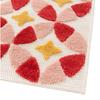Modern Red and Yellow Textured Children's Rug 120x170