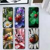Seven-Spotted Red Ladybug Soft Phone Case for Samsung A17 A37 A57 A16 A26 A36 A56 A15 A25 A35 A55 A14 A24 A34 A54 A13 A23 A33 A5