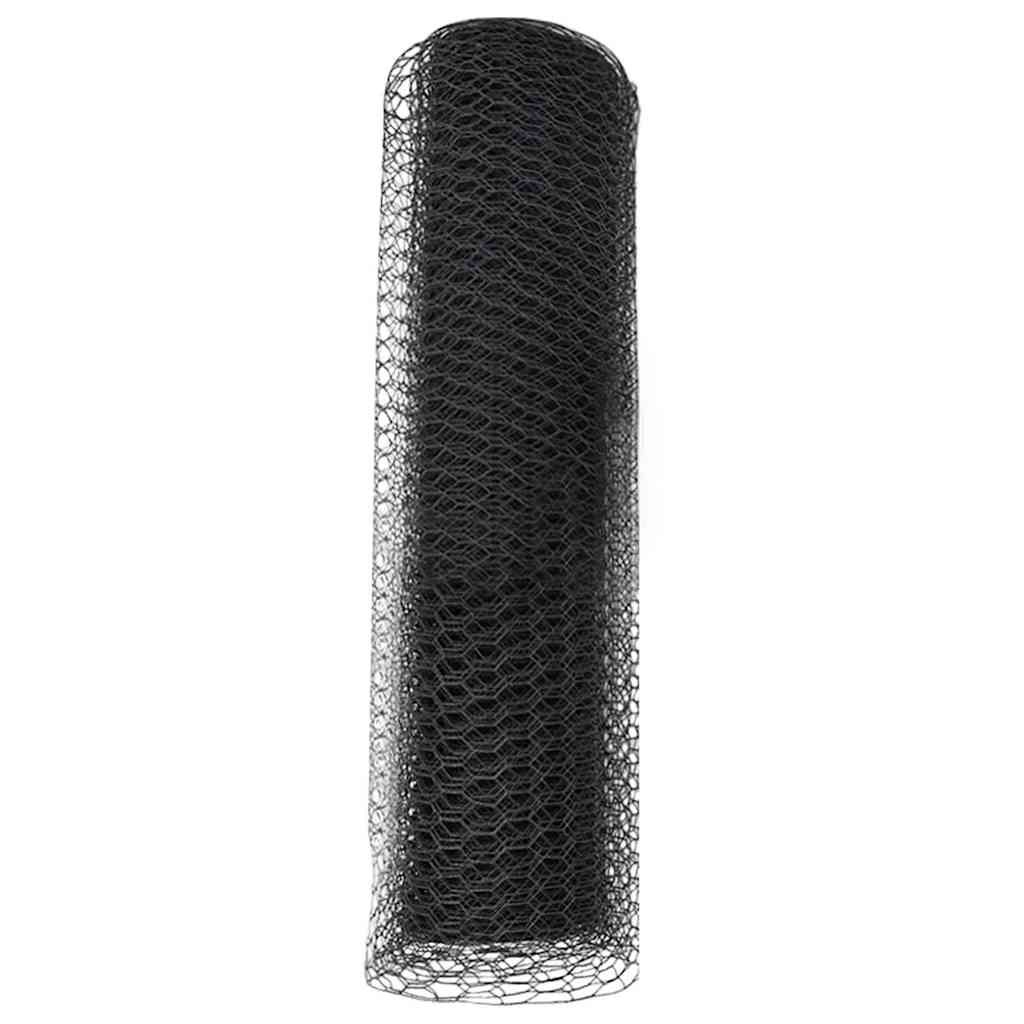 Hexagonal Fence Gray 0.4 X 10 M PVC