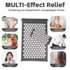 Non-Slip Massager Cushion acupressure Massage Yoga Mat Sets Spike Fitness Pilates Relieve Stress Back Pain Applicator kuznetsov