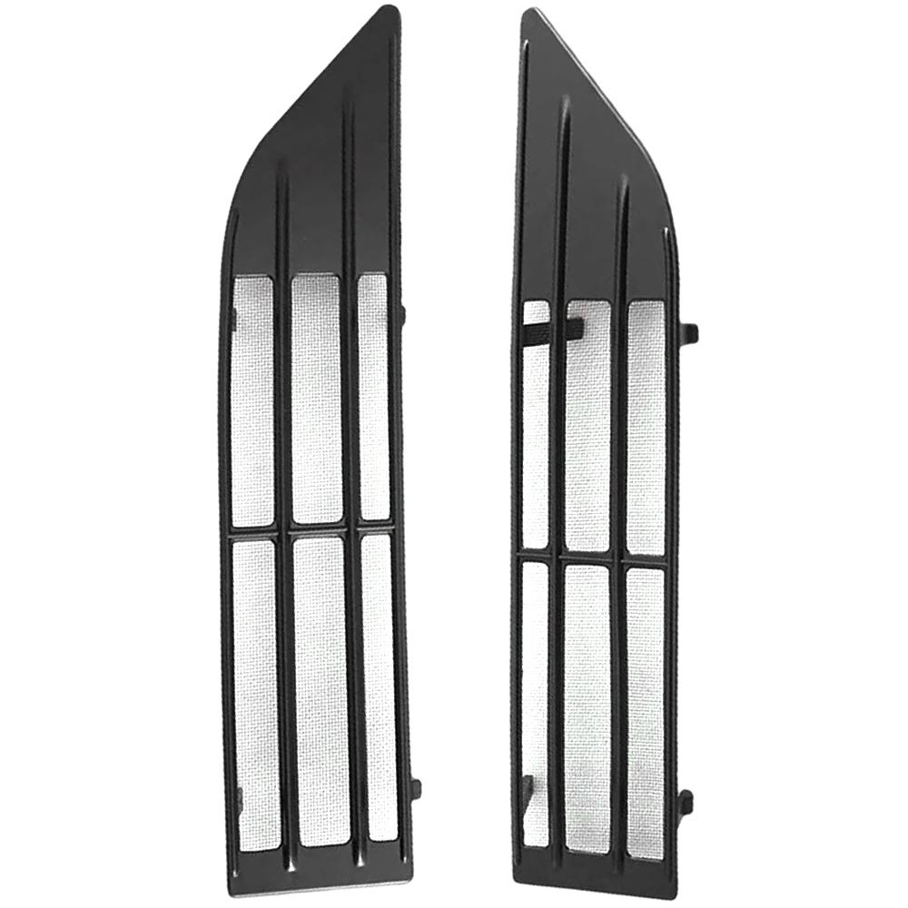 2Pcs Car Insect-proof Net Front Air-conditioning Intake Grille Front Bumper Hood Vent Grille For 2022-2023 BYD Atto 3 Yuan Plus чёрный