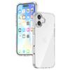 For iPhone 16 Case Airbag Design PC+TPU Clear Protective Phone Cover
