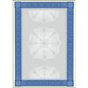 Cardboard - Sigel - DP490 - A4 - 85 G - Blue/Grey Pattern - Pack of 20 Sheets