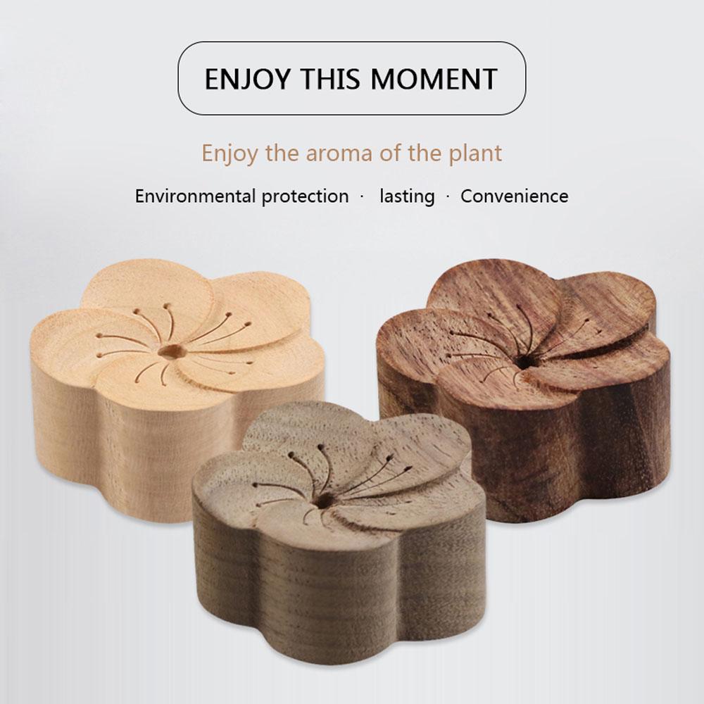 Eco Friendly Wooden Sleep Aid Home Decor Aroma Wood Diffused Essential Oil Diffuser Aromatherapy