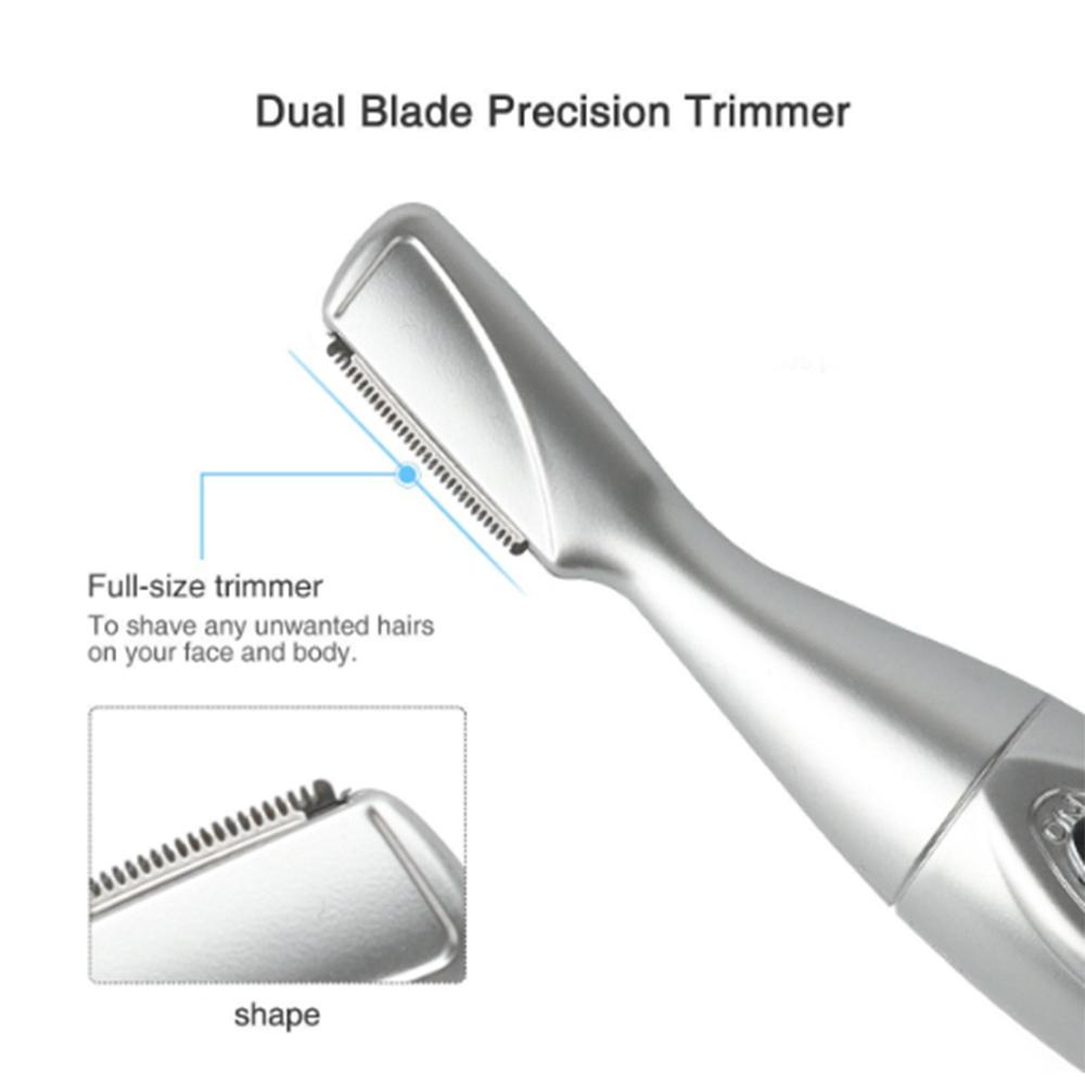 hiena Electric eyebrow Hair Trimmer Safe Not To Hurt The eyebrow Hair Shaver Eyebrow Shaping Makeup Tool Razor Epilator Beauty