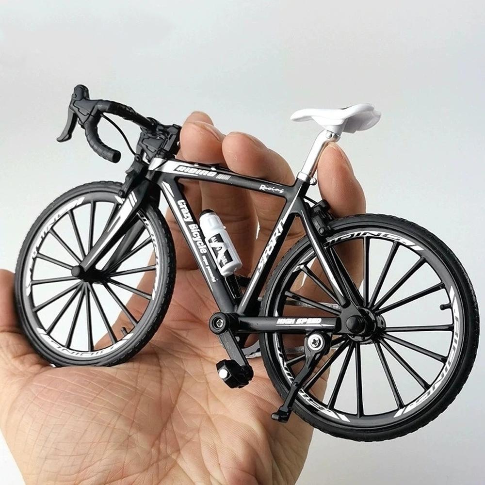 Collection Toys Diecast Metal Mini Bicycle Model Racing Bike Toy Mountain Bike Toy Road Bike Model